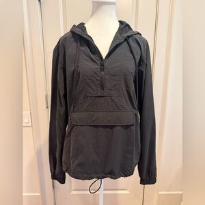 Outdoor Voices Black Windbreaker Jacket Size S